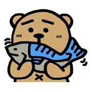 funny bear sticker