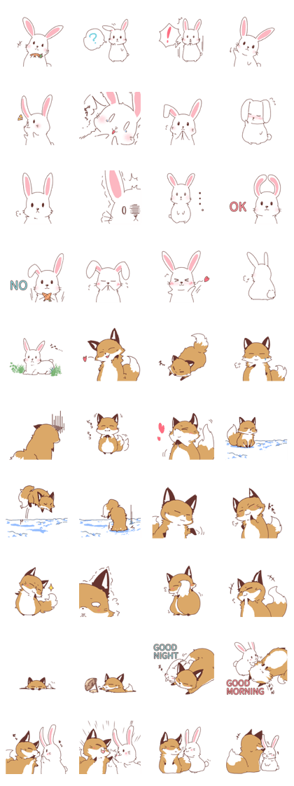 Fox and Rabbits