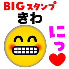 KIWA FACE (Big Sticker)