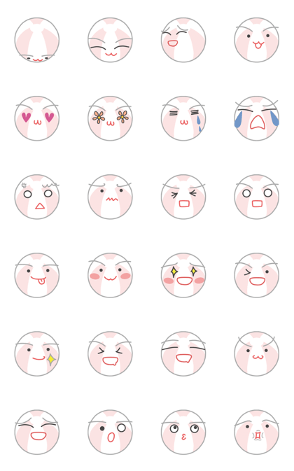 BEACH BALL face (animation)