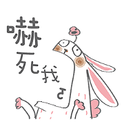 Bunny blooming rabbit