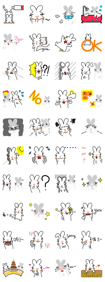 Rabbit Der & Apple