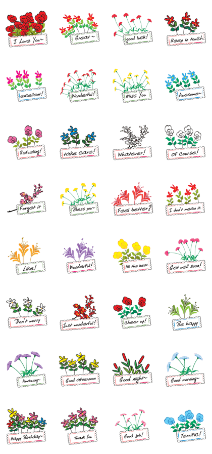 beautiful flower talk