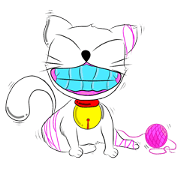 Two mischievous little cat