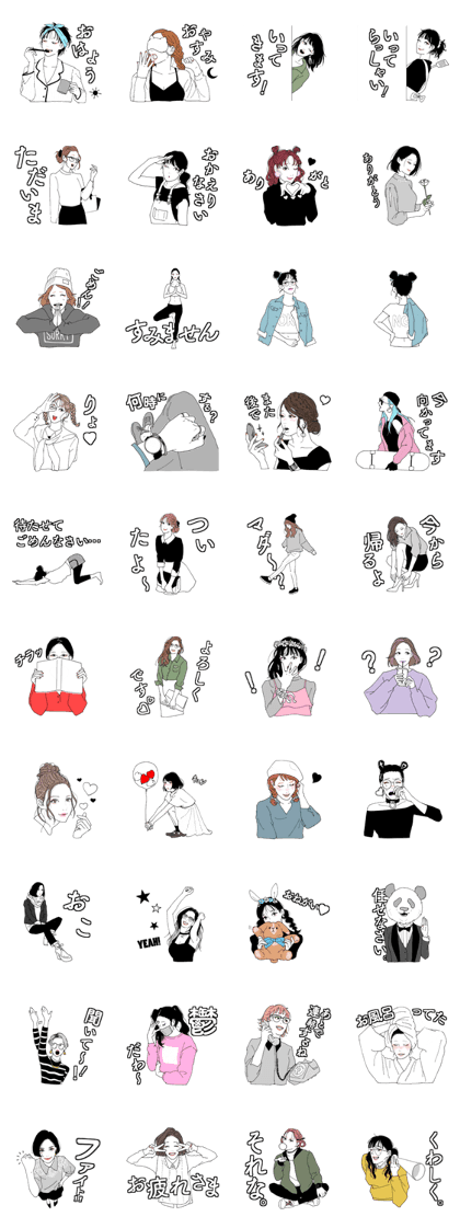 show through sticker