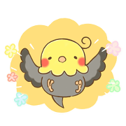 Loose the cockatiel sticker
