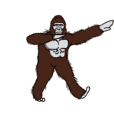 Dancing Gorilla 2