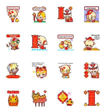 PPC animated stickers 2017 (spanish)