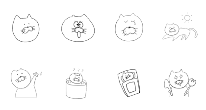 Nekohachi's daily life