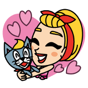 Misaki Aono Magical Rockabilly Sticker