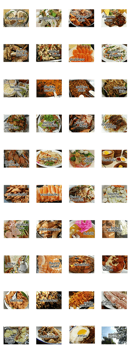 Food talk to you