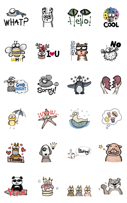 Sleepy Animals