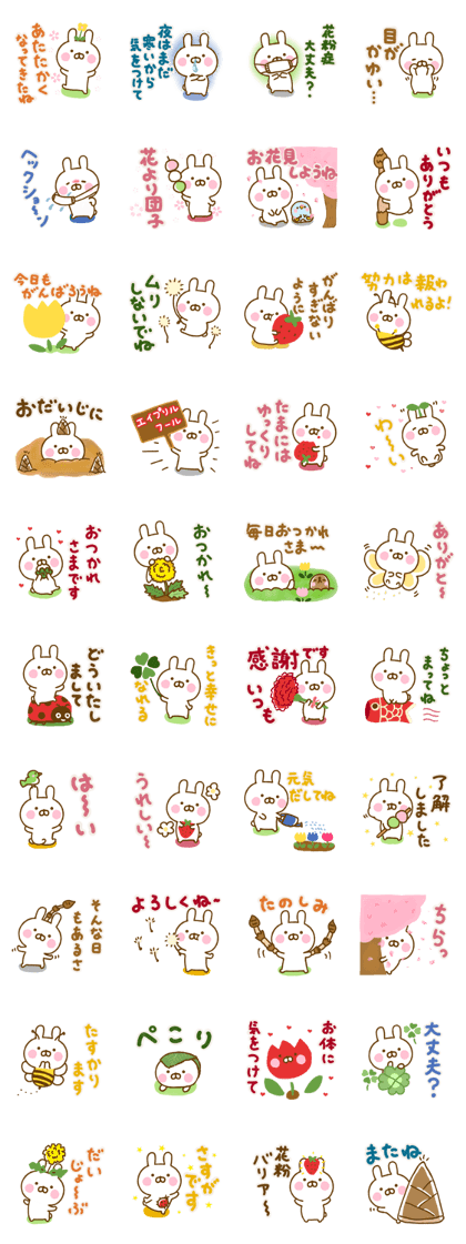 Rabbit Usahina friendly spring