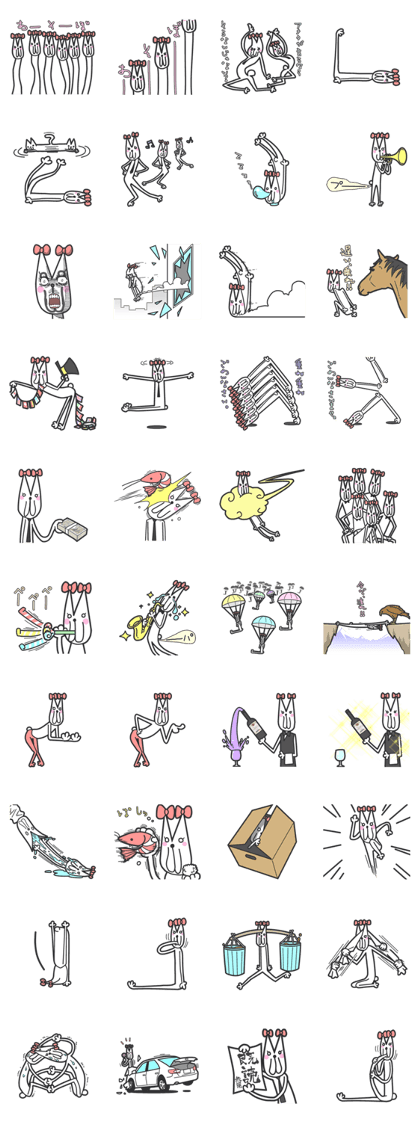 Atama ga itaku naru type no sticker ZERO