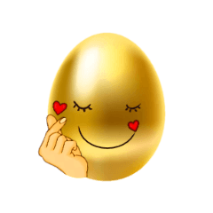 Golden Egg Emoji  NO. 1