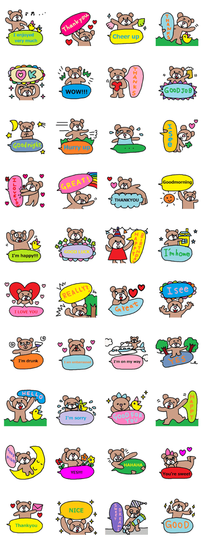 Lilo english sticker98
