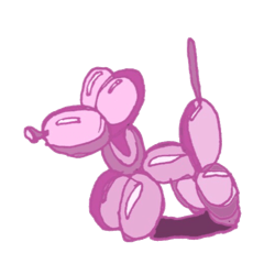 Balloon Art Sticker