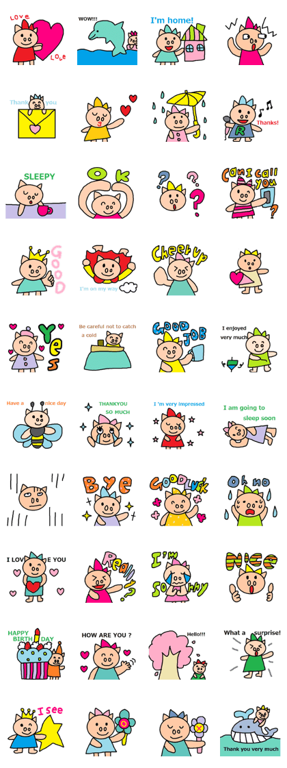 Lilo english sticker99