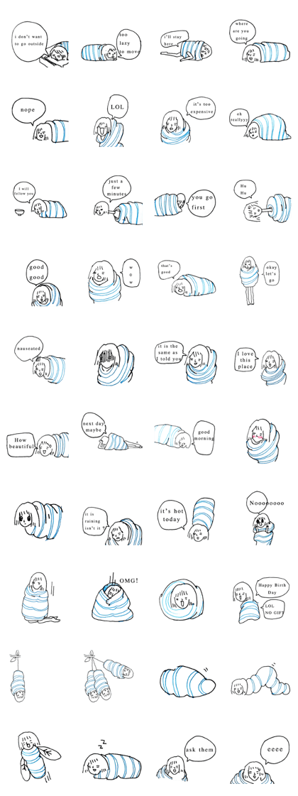 Cocoon girl (English version)