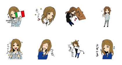 Ms.N's Sticker