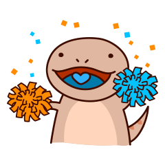 blue-tongued lizard - TeTe