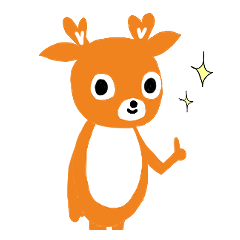 Deer Sticker "Nalucky"2