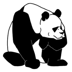Dada Panda sticker 1st