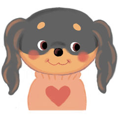 Miniature dachshund Nana