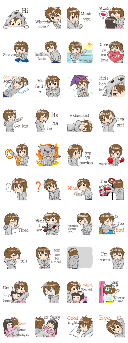 Boy little wolf [English]