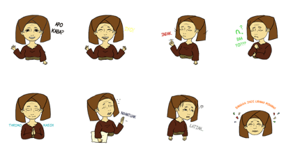 Tambo alam Minangkabau: The Stickers