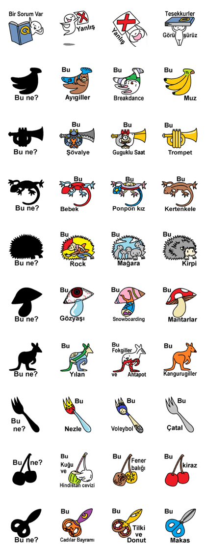 (Turkish)Silhouette Quiz 5