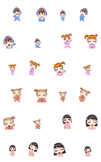 Lovely Rougey Baby Animation Indonesian