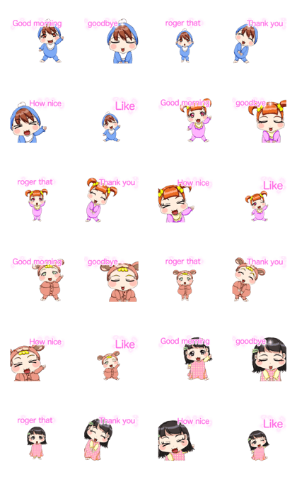 Lovely Rougey Baby Animation English