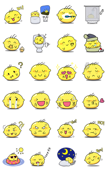 Lemonardo - the cute lemon