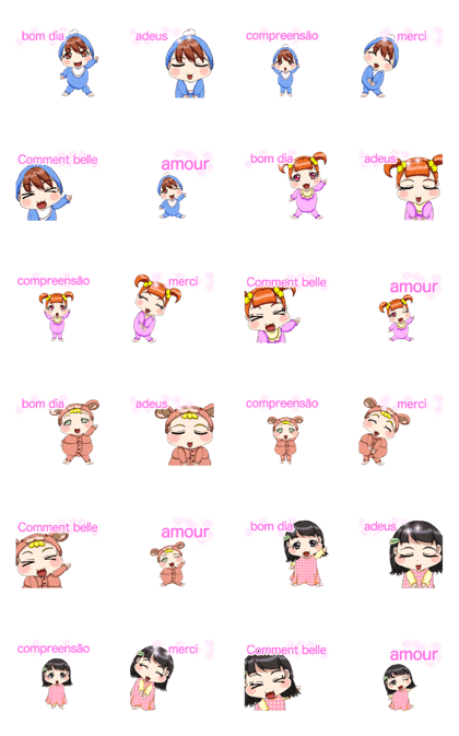 Lovely Rougey Baby Animation Brazil