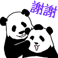 很早早動的大熊貓