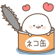 Sticker of a cute seal5(tw)