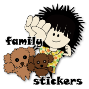 Family stickers(Et&Earl&Luke)