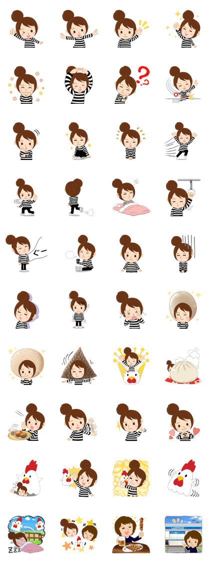 Lawson Crew Akikochan Sticker3