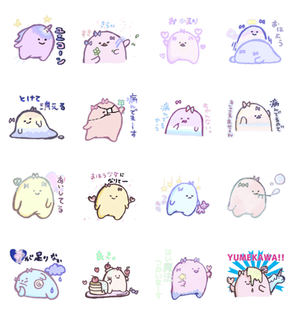 HLS.inc YUMEKAWA sticker