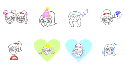 Friends love girls