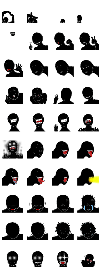 Mysterious black shadow 5(INA ver.)