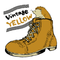 Vintage yellow