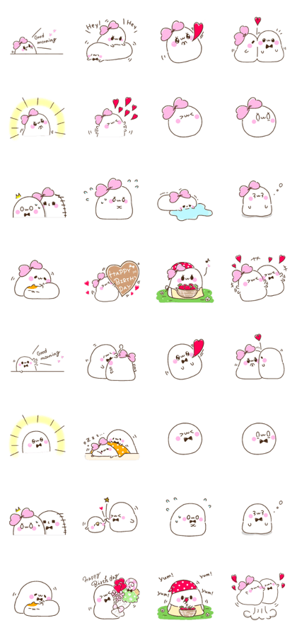 Marshmallow Girl & Boy 2.