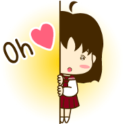 Young girl of Valentine (English)