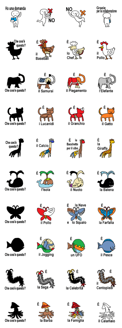 (Italian)Silhouette Quiz
