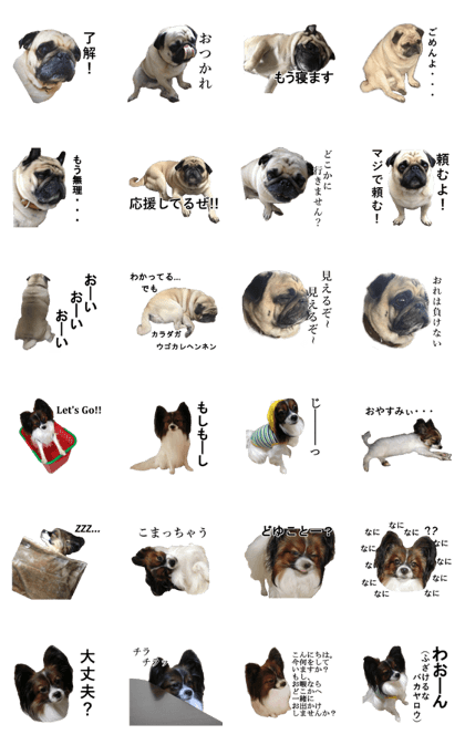 Dog Sticker Collection