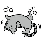 Silver tabby<Cat sticker>