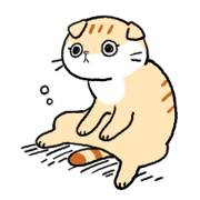 Scottish Fold<Cat sticker>