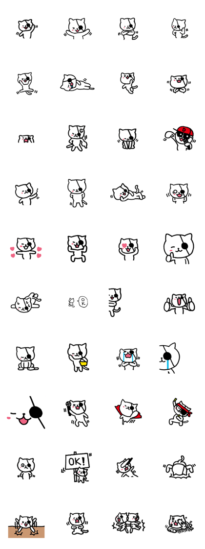 Eyepatch cat 001